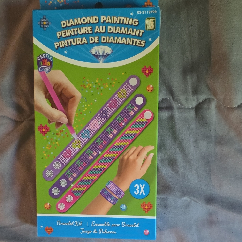 #39 BNIB Castle Arts Diamond Painting Bracelet Kit